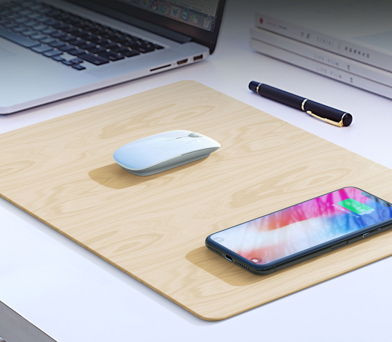 Wireless Charger Mouse Pad is Suitable