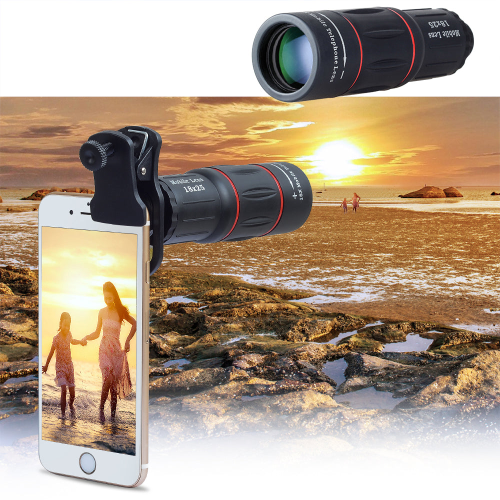 Telescope Zoom Mobile  Lens   Camera Lens With Tripod