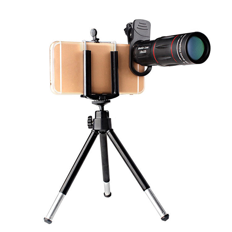 Telescope Zoom Mobile  Lens   Camera Lens With Tripod